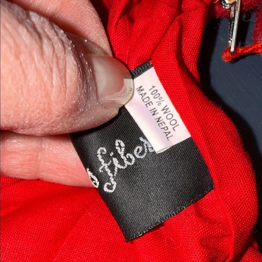 frabjous fibers vibrant red